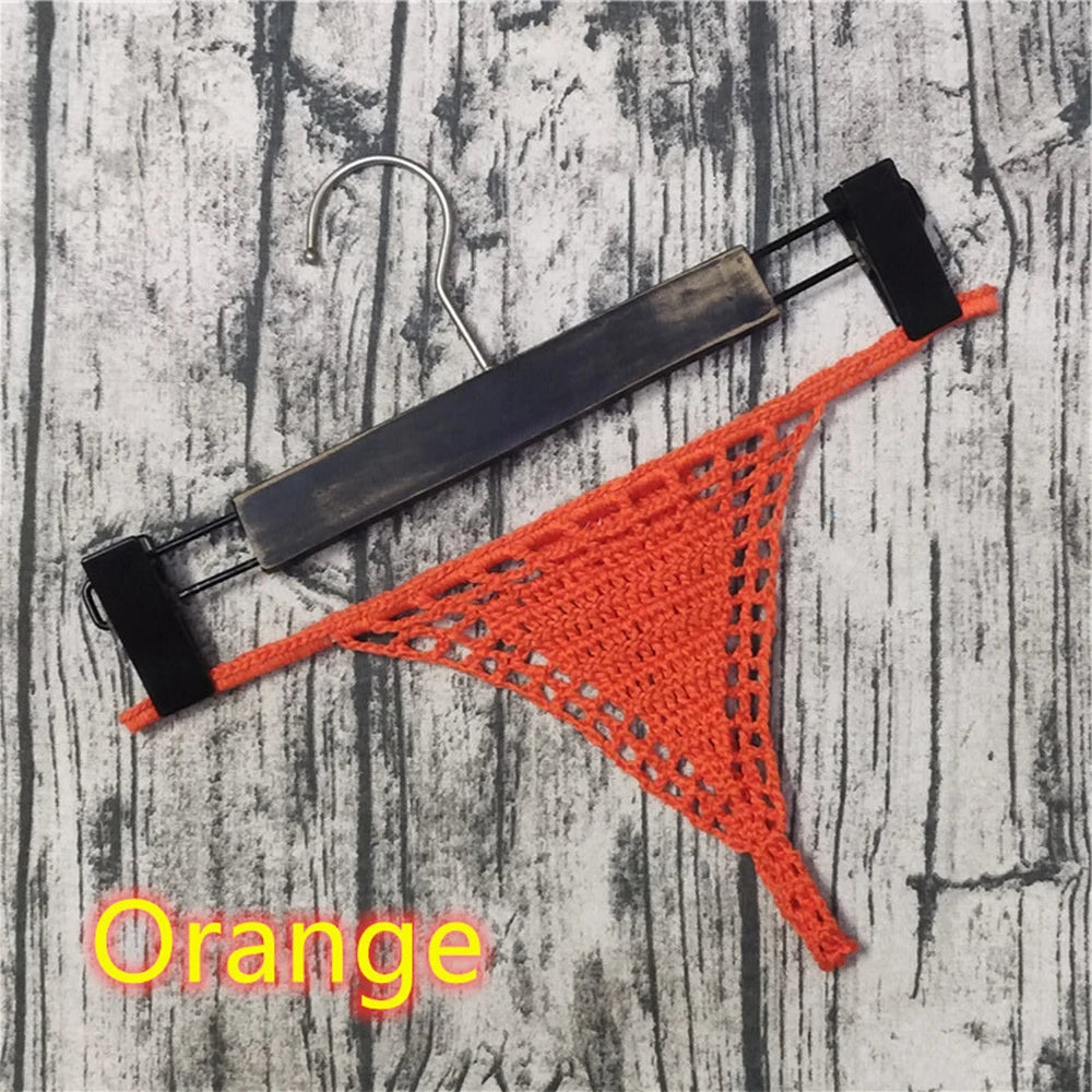 Cotton Beach Sunbathing Women Panties Bikini Thong Bikini Briefs