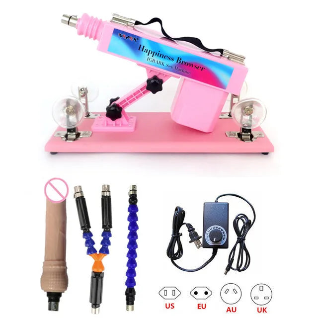 Automatic Electric Sex Machine Vagina Massage Multi-Speed Controller Vibrators Adult Big Dildos Sex Toys for Women Men Couples