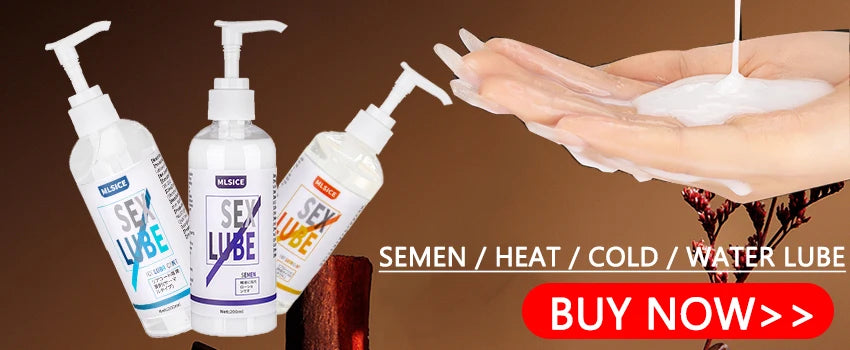 Semen Lubricant for Sex Water Based Lube Anal Vagina Sperm Lubrication Adult Masturbation Game Intimate Goods Toys Gel Sex Shop