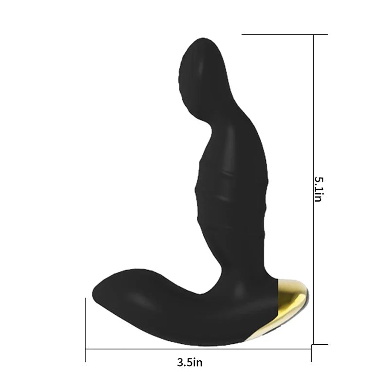 Male Prostate Massager Vibrator Anal Butt Plug Remote Control Vibrators Enhance Sexual Pleasure Sex Toys for Women