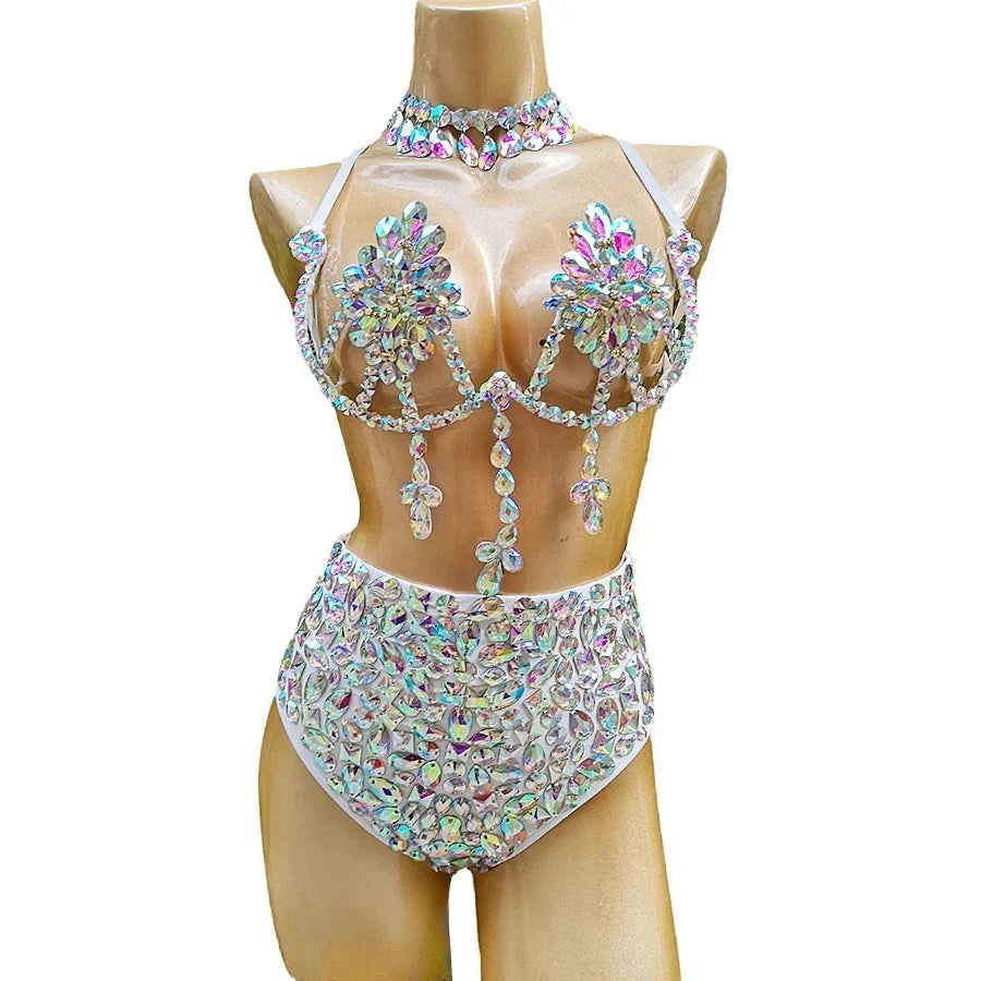 Samba Carnival Wire Bra + High Waist Panties