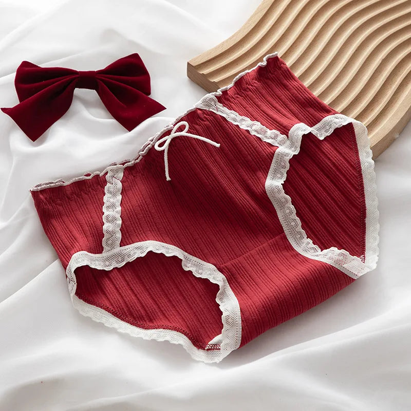 Polka dots and Gingham Cotton Panties