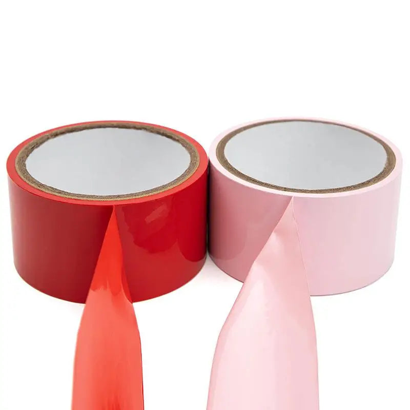 BDSM Handcuff Fetish Tape SM Slave Bondage Sex Toy Couple Body Restraint Electrostatic Tapes Self Adhesive Sex Tape Adult Toys