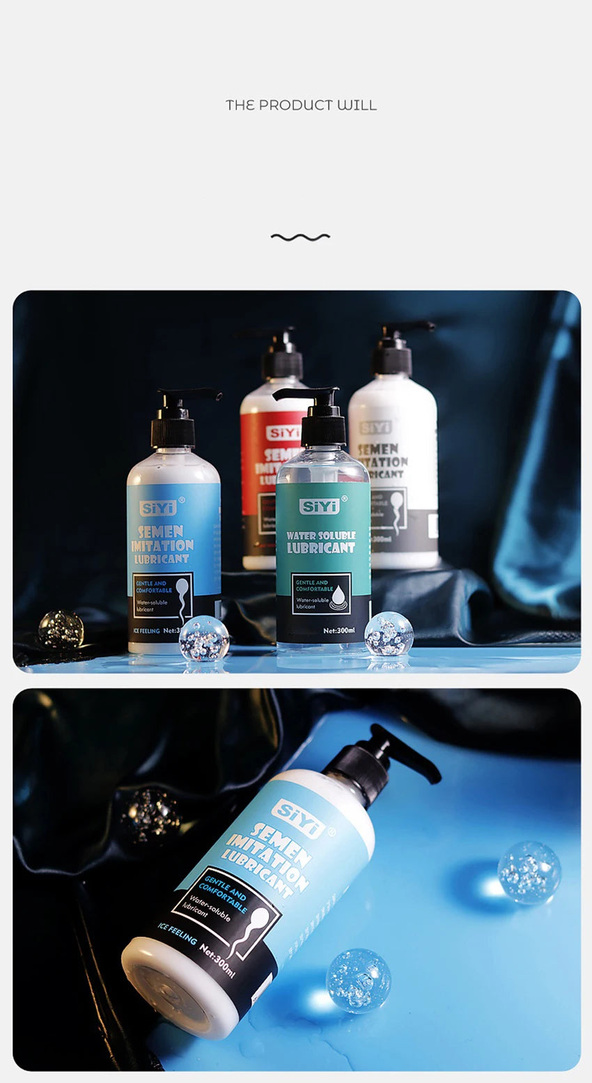 Semen Lubricant for Sex Water Based Lube Anal Vagina Sperm Lubrication Adult Masturbation Game Intimate Goods Toys Gel Sex Shop
