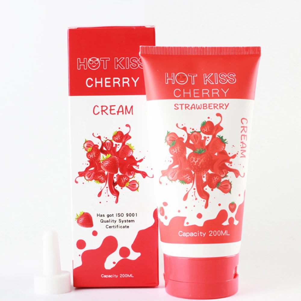 Sex Lubricant Lubricant for Sex Strawberry Flavor Lube Water Based Lubricant Oral Sex Anal Sex Masturbation Vagina Orgasm Gel
