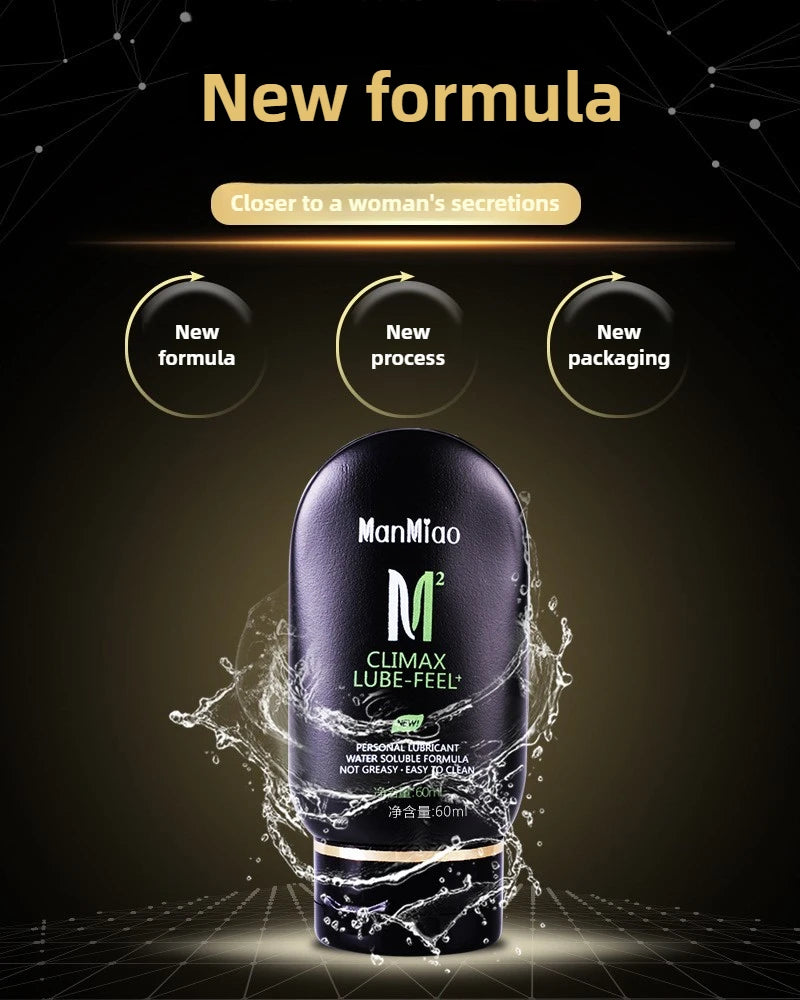 Human body Water-soluble Lubricant Adult 18+ Sex Toys Gay Anal Sex Product Double moisturizing Masturbating Vagina Lube