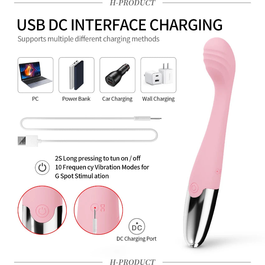Long Vibrator Dildo Sex Toys For Women Powerful Vibro Magic Wand Clitoris And G Spot Stimulator Female Masturbation Adult Goods
