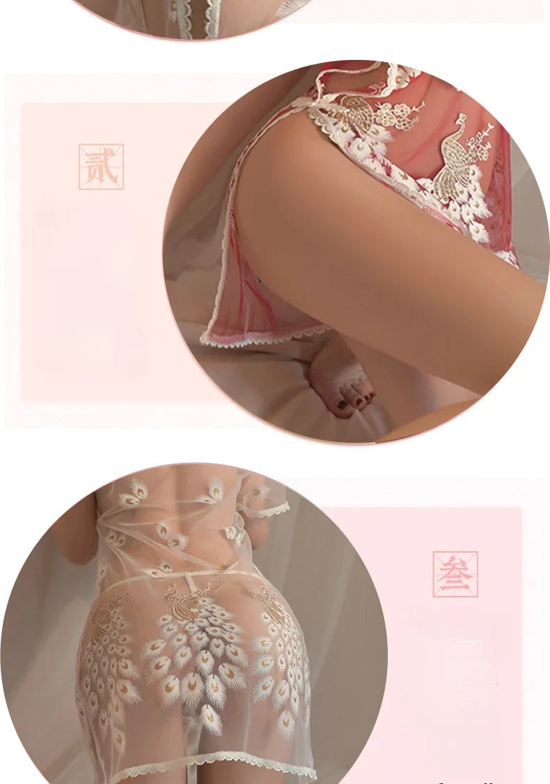 Mesh Chinese Style Sexy Lingerie