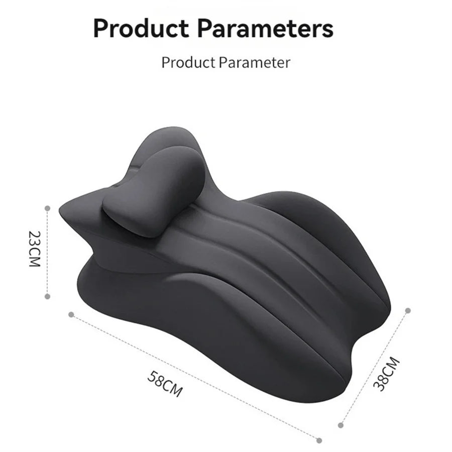 Couples Comfort Cushion - Orthopedic Lumbar Support Pillow for Sitting & Lying