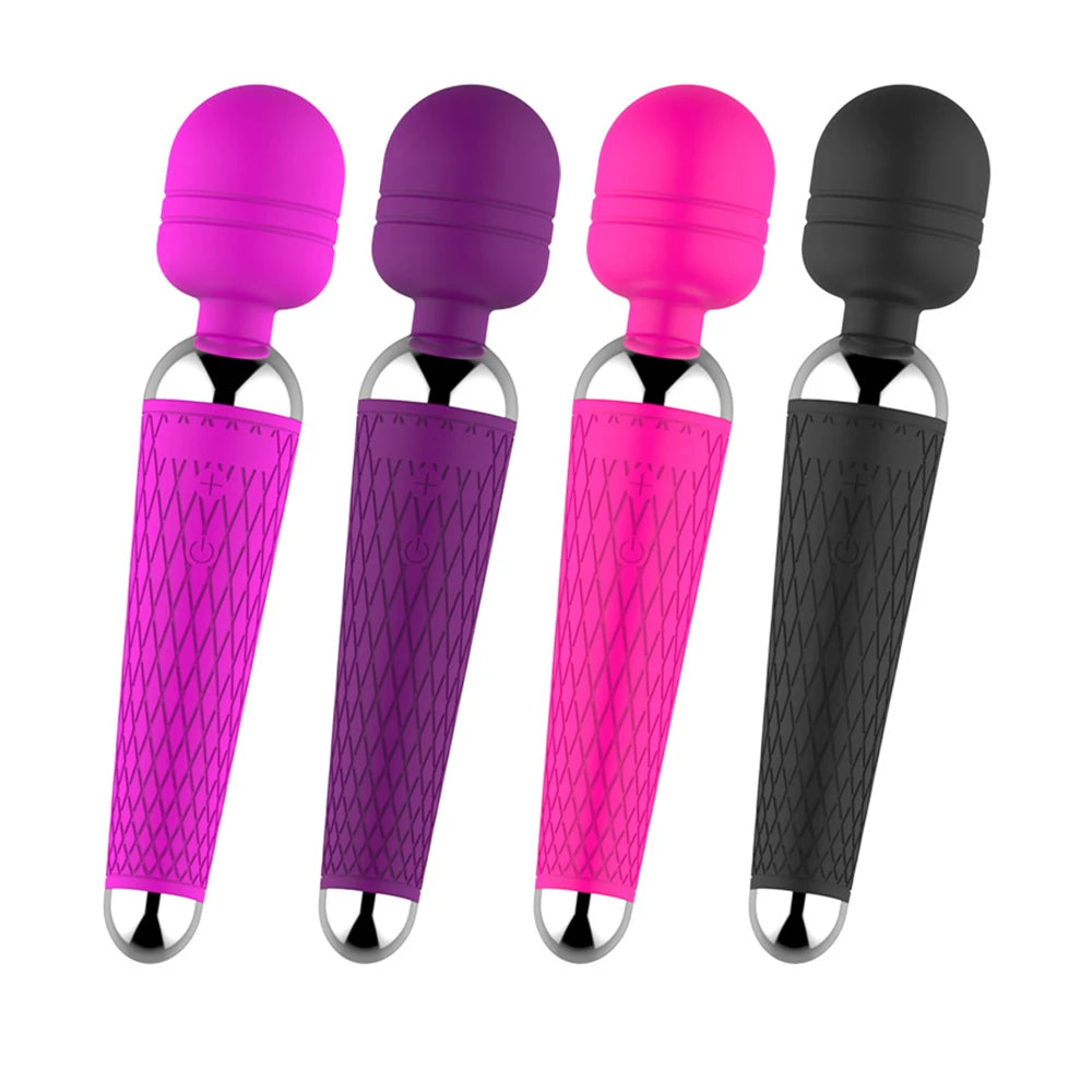 10 Speed Magic Wand Anal Clitoris Stimulator Wireless Vibrator