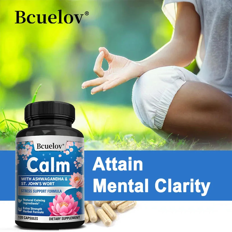 Calcium + Magnesium + Zinc Supplement - Supports Bone, Muscle, Nerve Health and Promotes Calcium Absorption - 120 Capsules