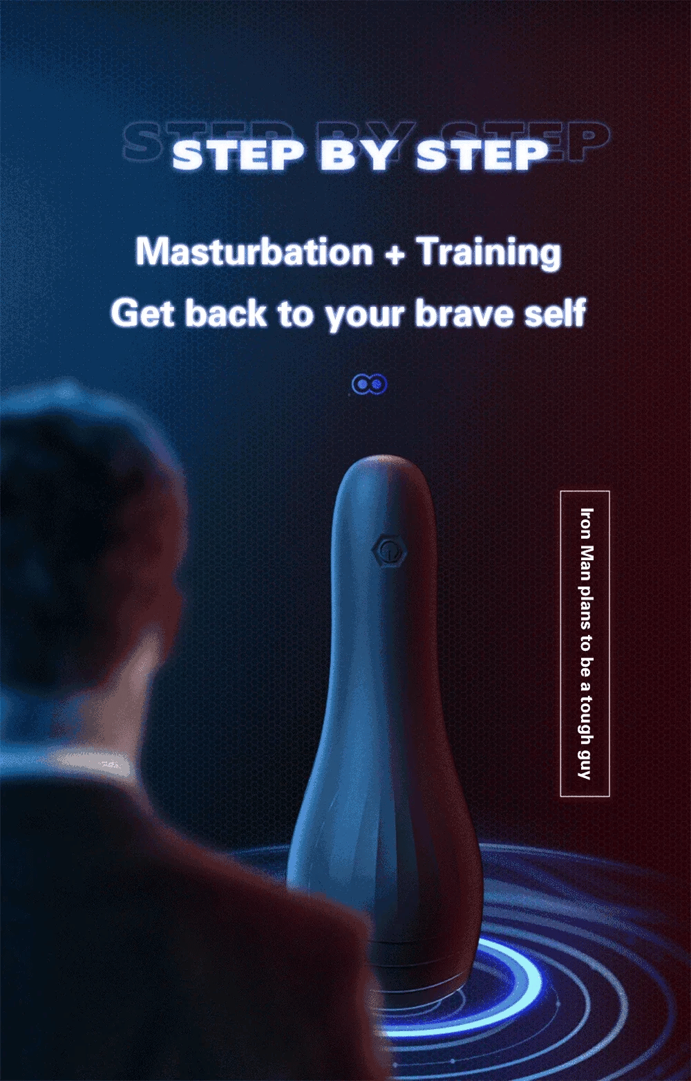 Male Tongue Licking Penis Masturbator Blowjob Orgasm Masturbation Trainer Glans Massager Vibrator Endurance Sex Toy for Men 18+