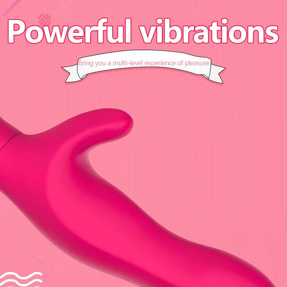 Stimulating High-frequency G-spot Vibrator USB Rechargeable Powerful Dildo Vibrator For Female Clitoral Massage Adult Sex Toys