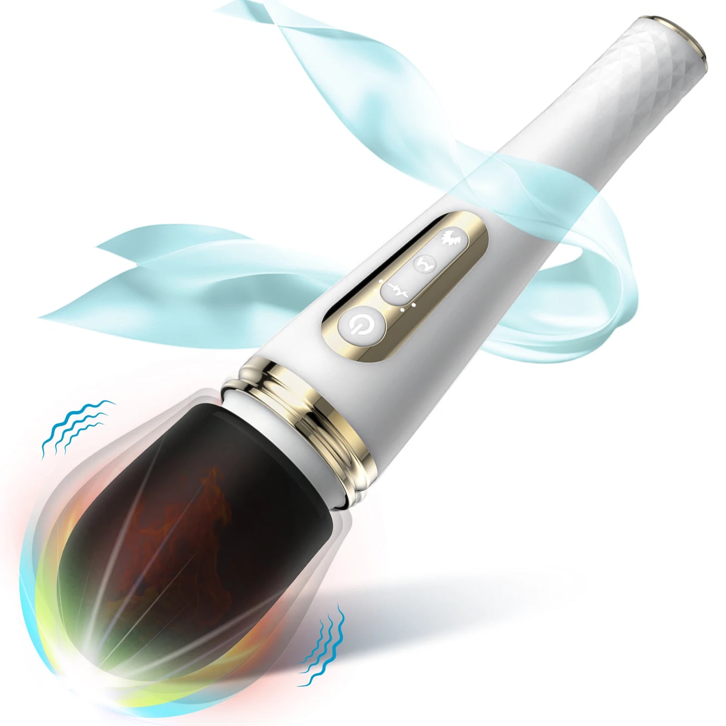 Enchantress Magic Wand Vibrator - 6 Speeds, Heating Function, Clitoral & Body Massager for Ultimate Pleasure