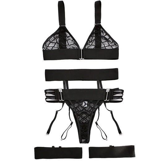 Bra And Panty Garters Lingerie Underwear