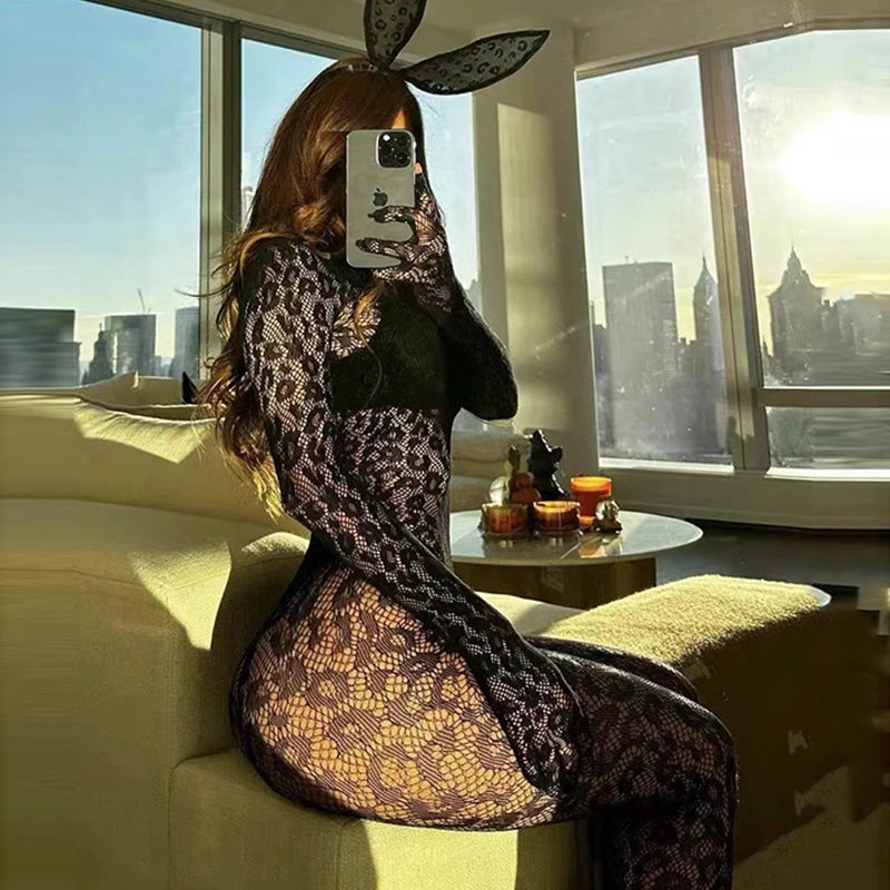 Body Stocking with Lace