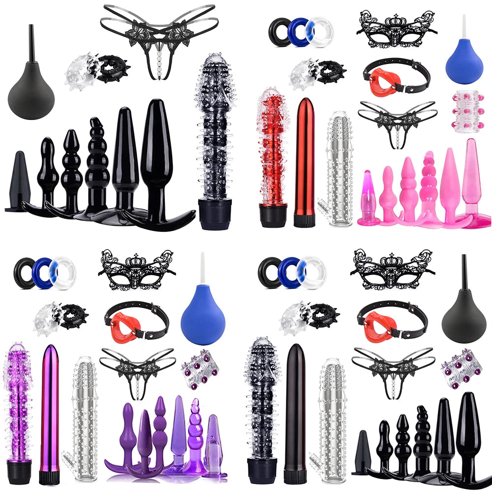 Sex Bdsm Bondage Restraint Kit Handcuffs Collar Fetishism Female Couples Bracelet Leather Whip Whipping Sex Tool Shop