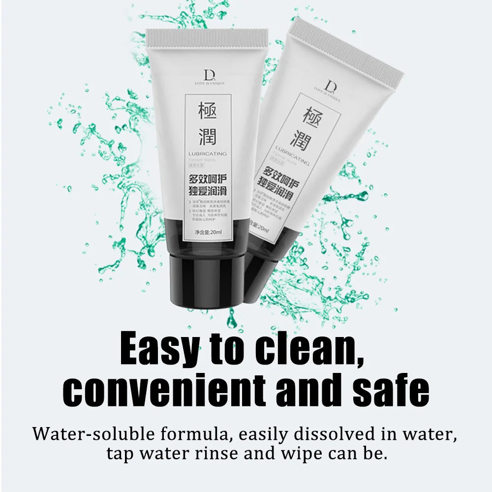 Water-based Lube Oil Gay Lubricants for Sex Anal Lubricant for Session 8/20/60ml Lubricsate Anal SexToys Vagina Tightening Gel