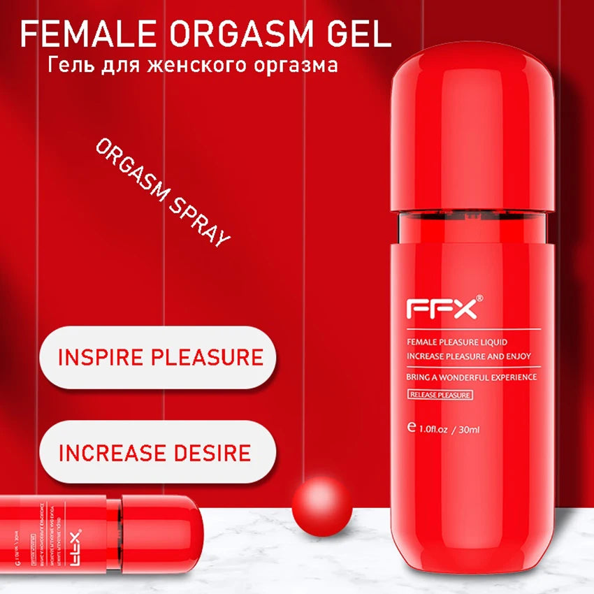 Female Orgasm Gel Vaginal Clitoral Stimulation Oil Liquid Sex Orgasm Lubricant For Women Sexual Sex Spray for Adult Couples 18+