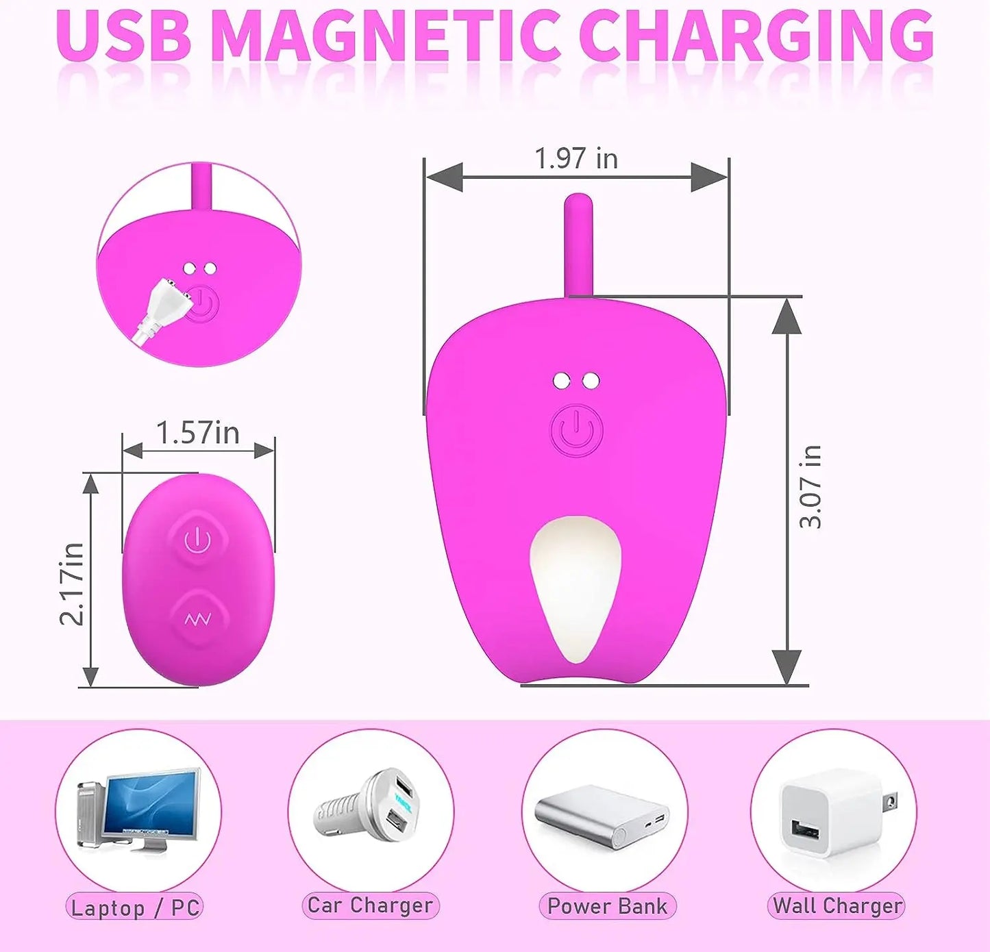 VibeWear Vibrating Panties - Discreet Portable Vibrator for Couples