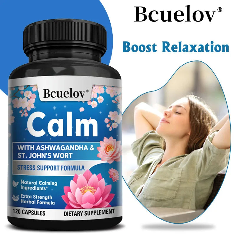 Calcium + Magnesium + Zinc Supplement - Supports Bone, Muscle, Nerve Health and Promotes Calcium Absorption - 120 Capsules