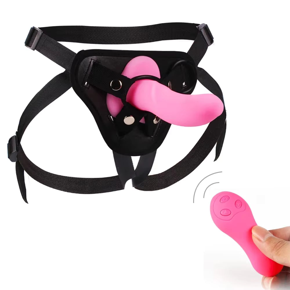 Sex Vibrator for Lesbian Didlo Strap on Harness Vibrating Panties for Woman Sex Bondage Dildo Penis...