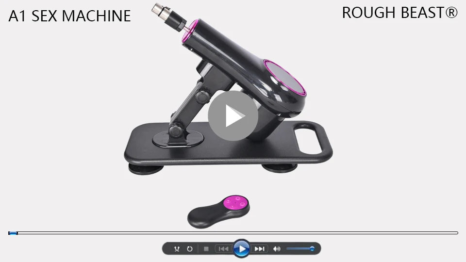 New Sex Machine for Woman Adjustable Masturbating Pumping with different Accessories Sex machine Gun for Men wireless machine