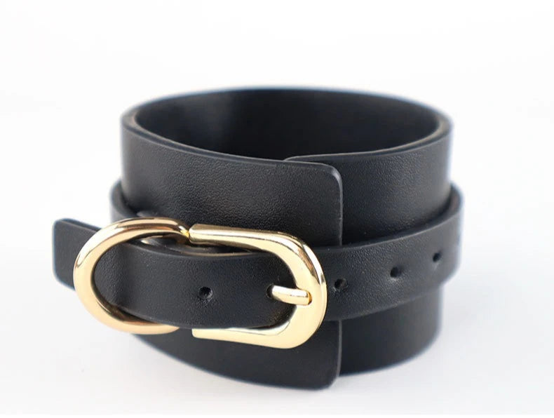 SM Handcuffs Ankle Cuffs Bondage Set for Women Couples Spanking Leather Restraints BDSM Toys Fetish Gear Spreader Bar