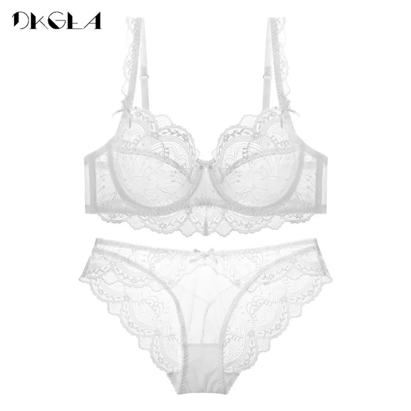 Bra Panties Sets  Embroidery Women Lingerie
