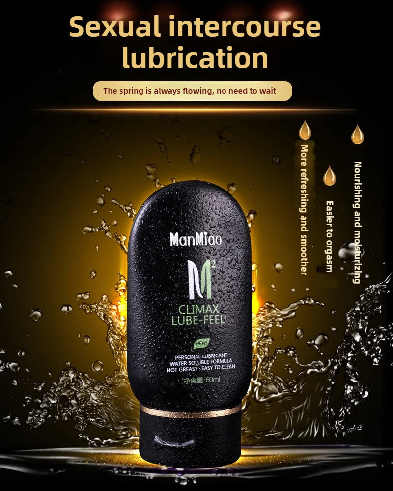 Human body Water-soluble Lubricant Adult 18+ Sex Toys Gay Anal Sex Product Double moisturizing Masturbating Vagina Lube