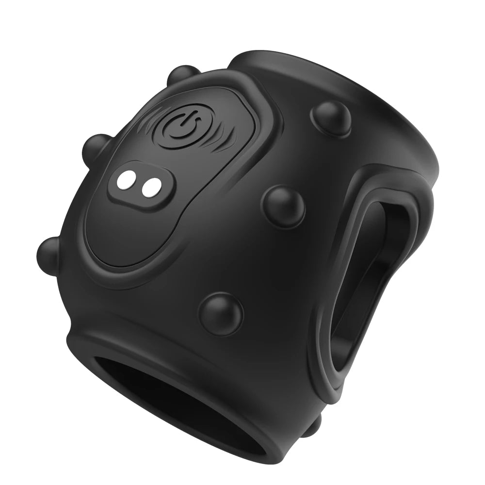 Adult Male Sex Toy Vibrating Penis Ring Delayed Ejaculation Cock Ring Vibrator Penis  Exercise Enlargement Sex Ring Couple Goods