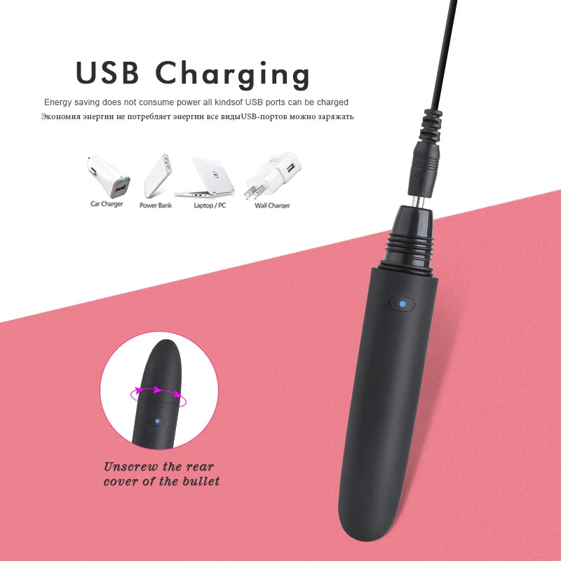 Vibrant Bliss Rechargeable AV Wand - 10-Speed Magic Massage Vibrator for Women