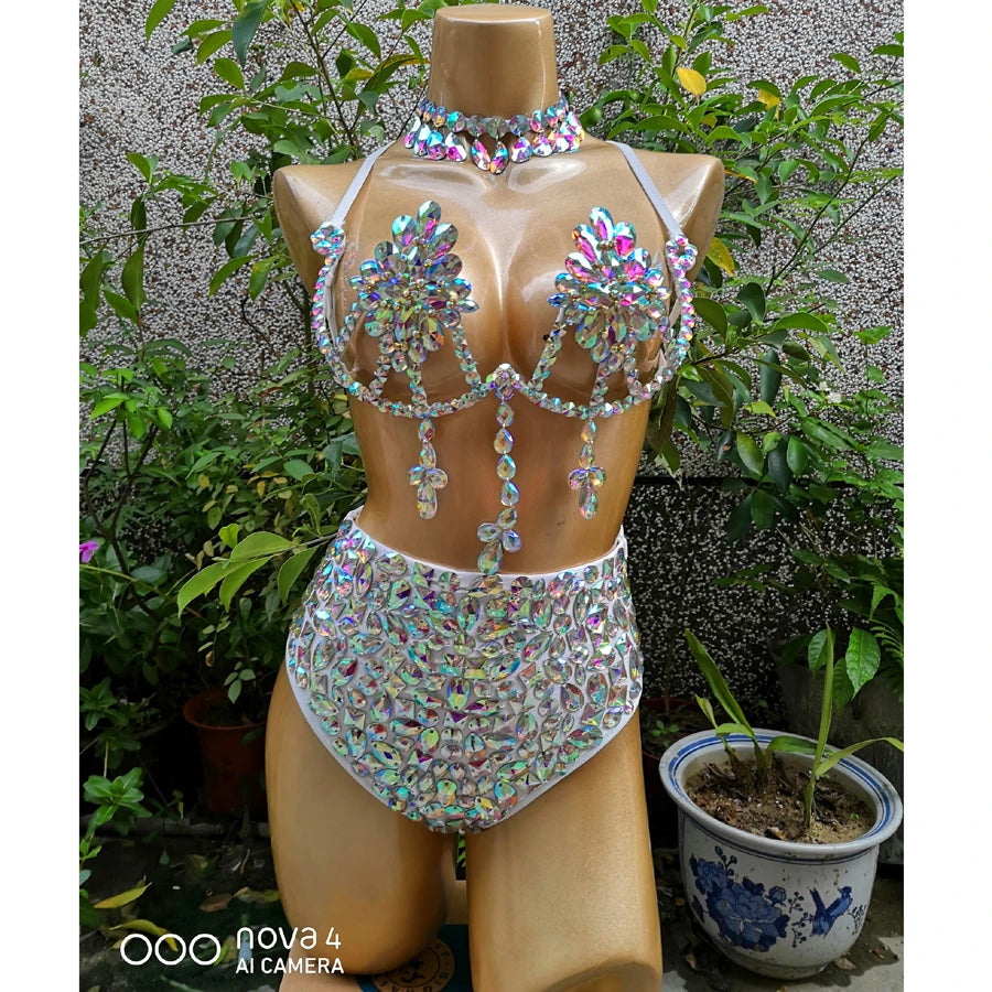 Samba Carnival Wire Bra + High Waist Panties