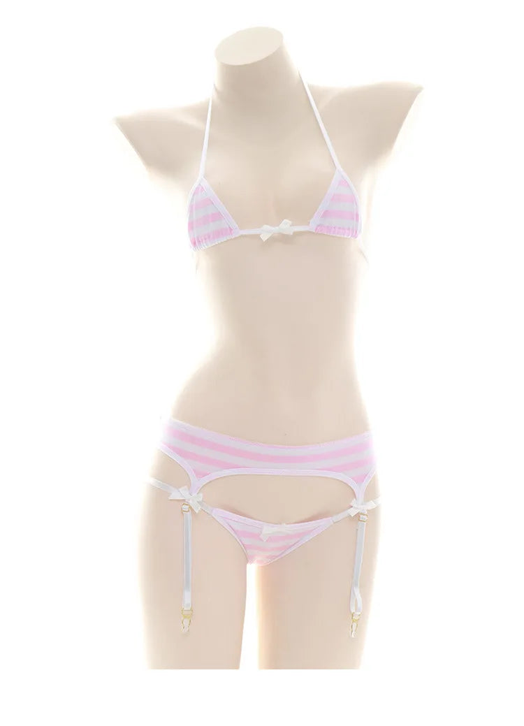 Sexy Lingerie Underwear Set Naughty Erotic Highcut Backless