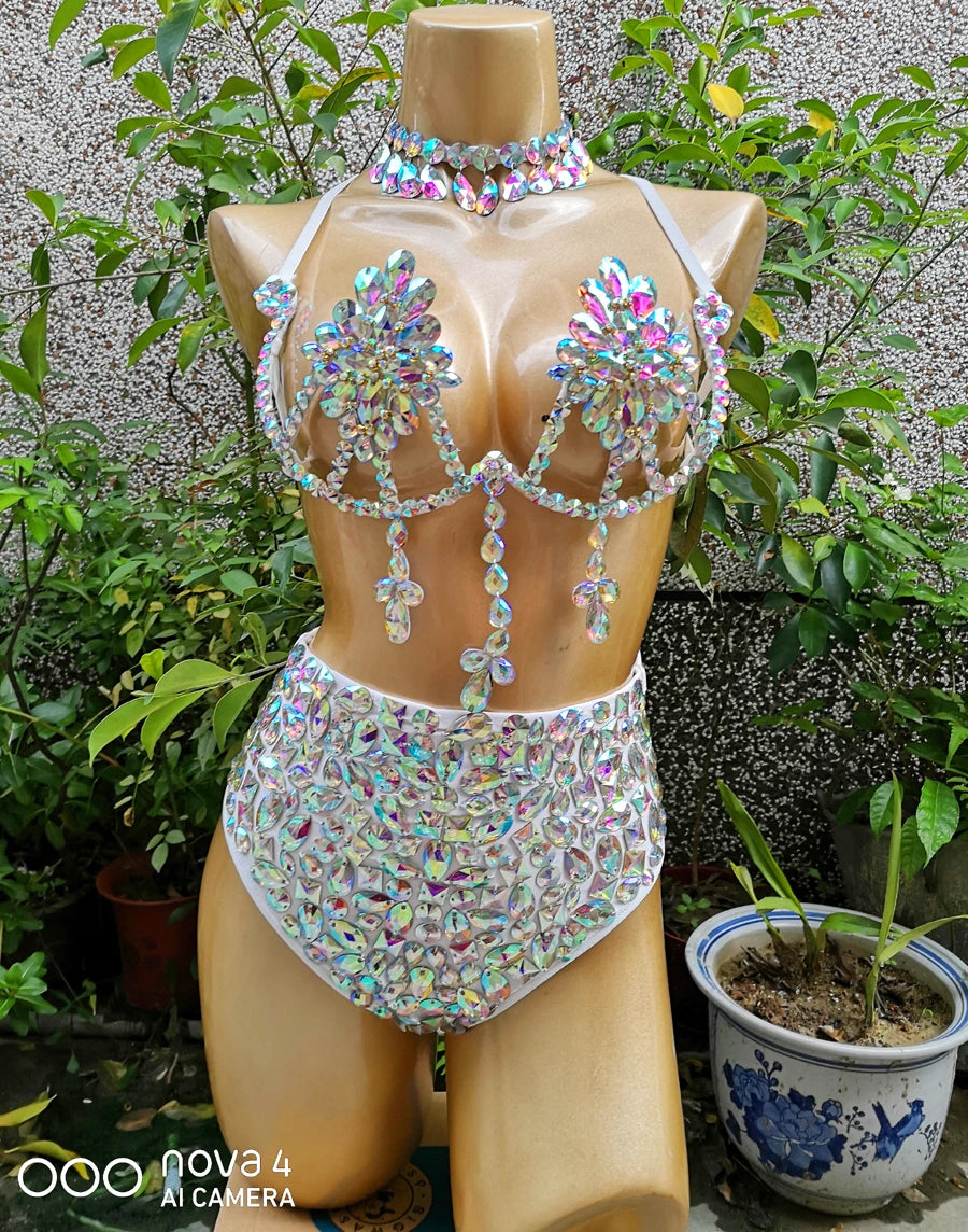 Samba Carnival Wire Bra + High Waist Panties