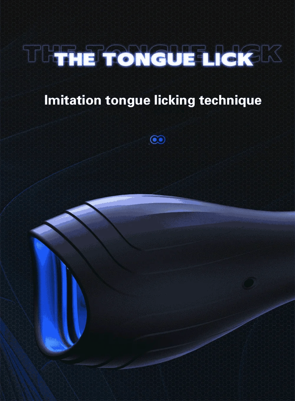Male Tongue Licking Penis Masturbator Blowjob Orgasm Masturbation Trainer Glans Massager Vibrator Endurance Sex Toy for Men 18+