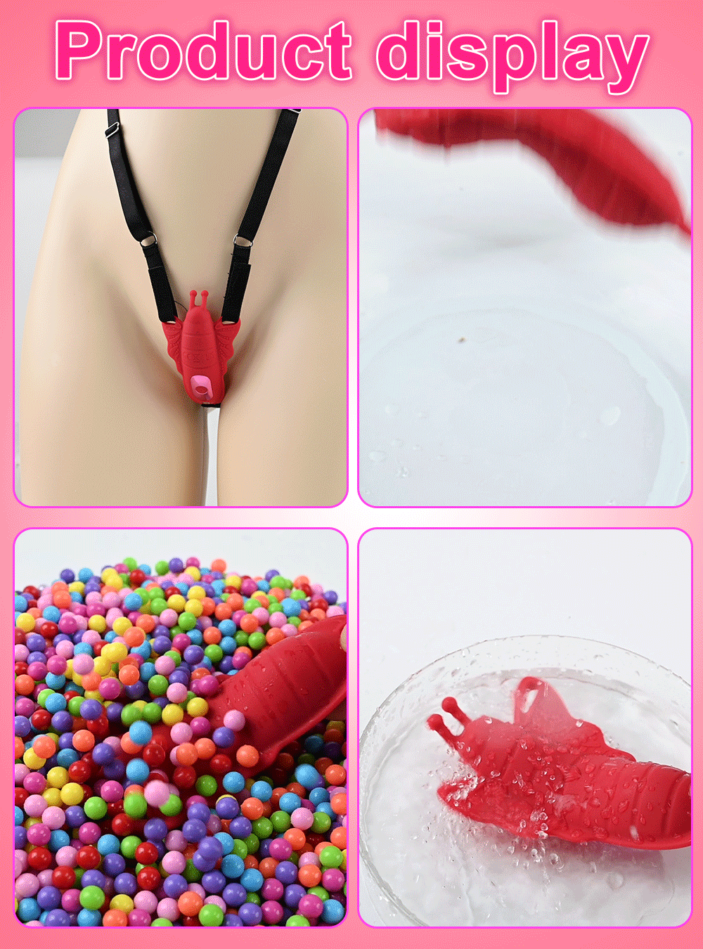 Blissful Pleasure Wearable Vibrator for Couples - Thrusting G-Spot & Clitoral Stimulation