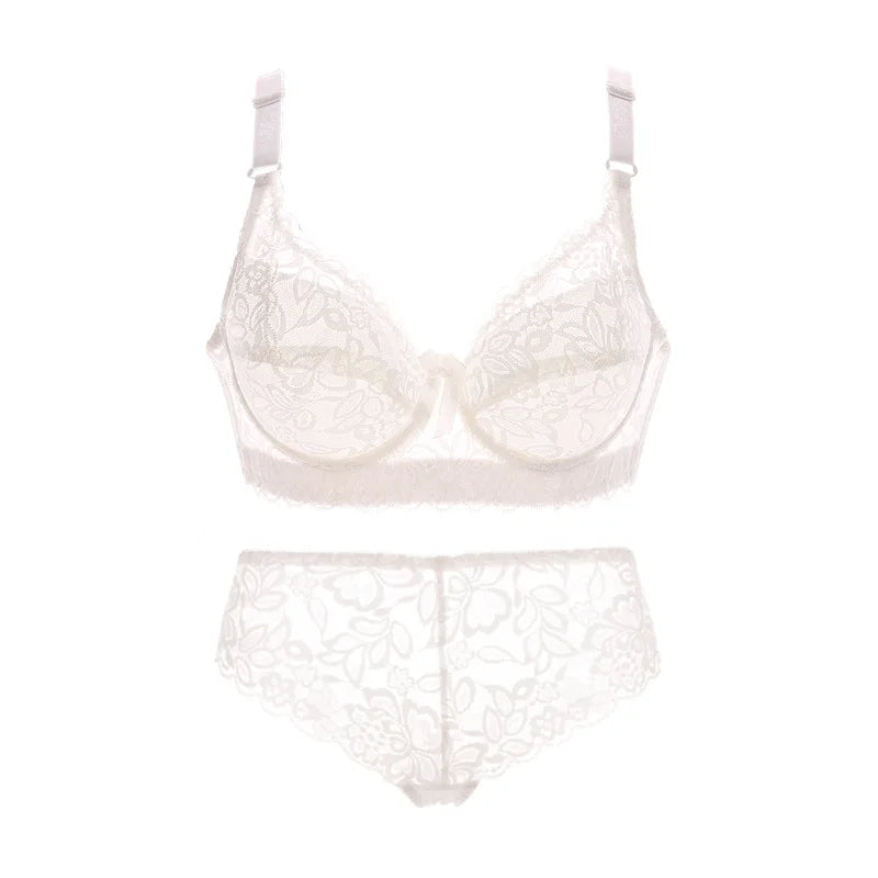 Lace Push-up Bra and Thin Panty set