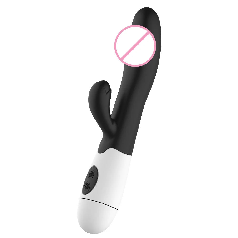 Wild Bliss Dual-Action Rabbit Vibrator - 30 Frequency G-Spot & Anal Massage for Ultimate Pleasure