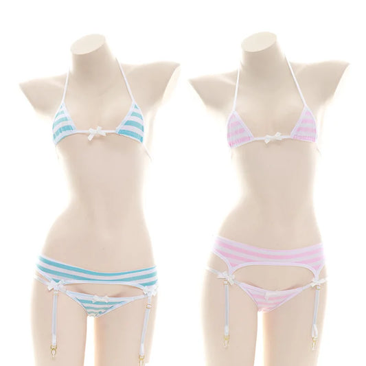 Sexy Lingerie Underwear Set Naughty Erotic Highcut Backless