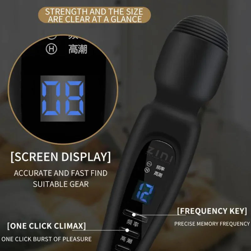 Empowered Vibes G-Spot Wand Vibrator - Intensely Powerful Clit Massager for Ultimate Female Pleasure