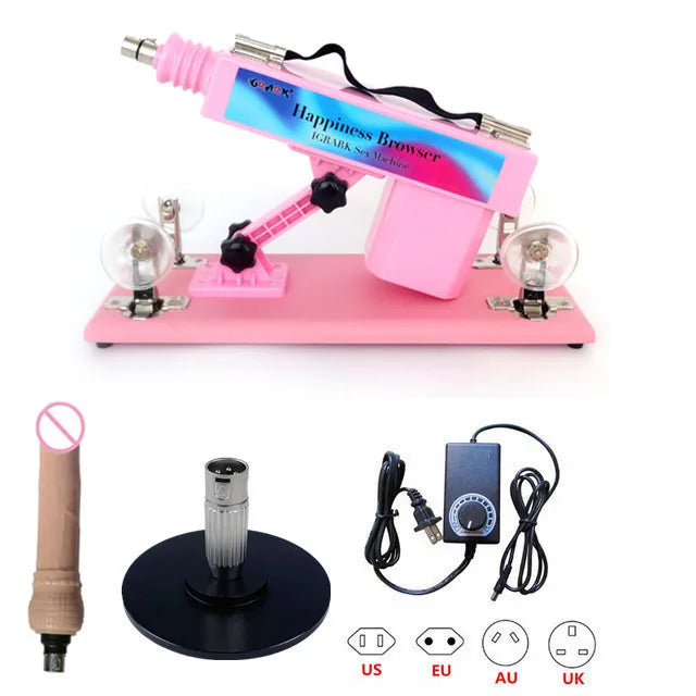 Automatic Electric Sex Machine Vagina Massage Multi-Speed Controller Vibrators Adult Big Dildos Sex Toys for Women Men Couples