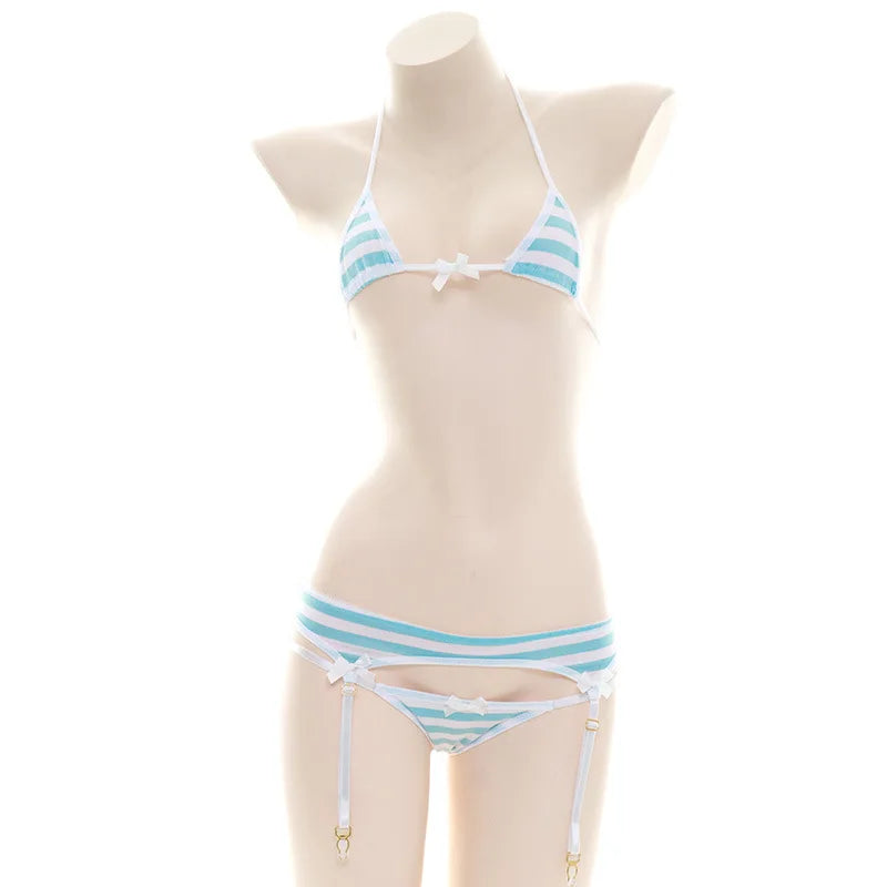 Sexy Lingerie Underwear Set Naughty Erotic Highcut Backless