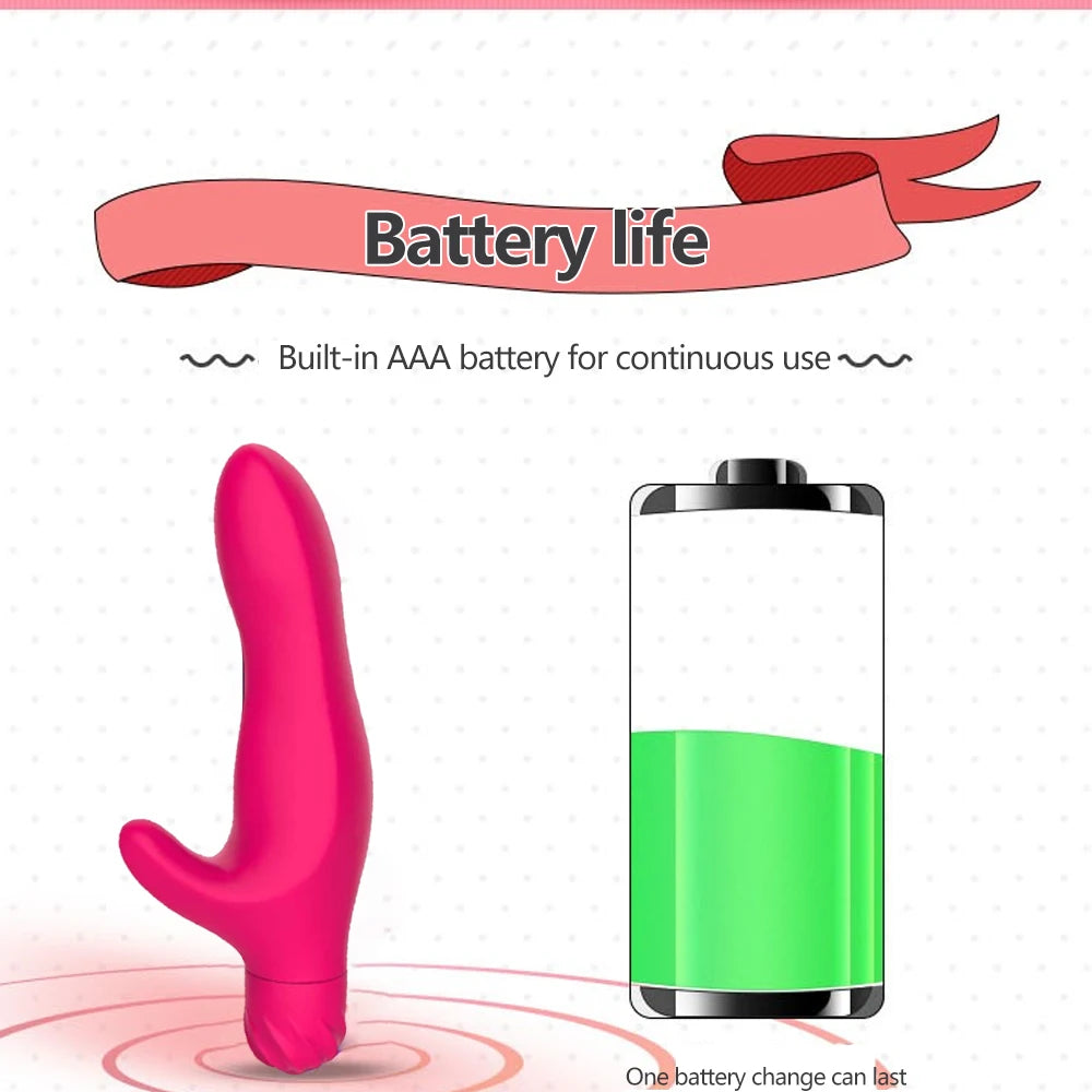 Stimulating High-frequency G-spot Vibrator USB Rechargeable Powerful Dildo Vibrator For Female Clitoral Massage Adult Sex Toys