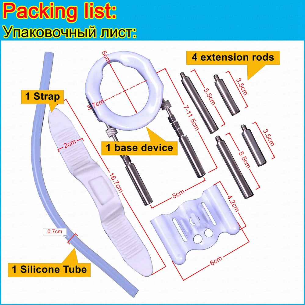 Sex Toys Tools 3rd Penis Extender Enlargement Edge Stretcher Pump Sex Toys For Male Penis Exercise Strap Dick Enlargers