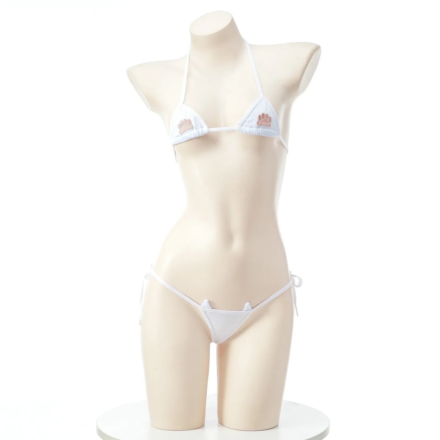 Sexy Lingerie Anime Cos Fun Sexy Underwear Black Lolita Sleepwear Three-point Women's Sexy Cosplay Cute Maid Uniform Bikini Cat