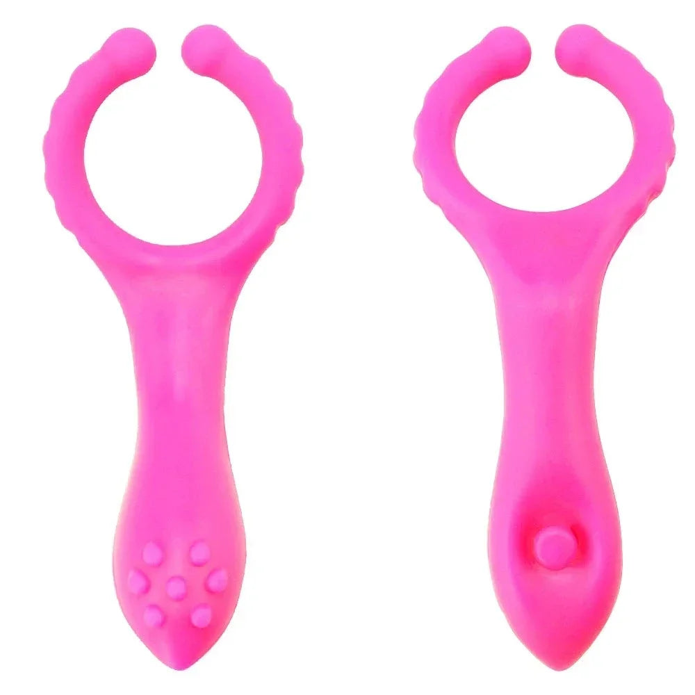 Male Penis Rings Vibrator Delay Ejaculation Cock Ring Vibrators Clitoral Stimulator Penis Vibrating Sex Toys for Couples Adults