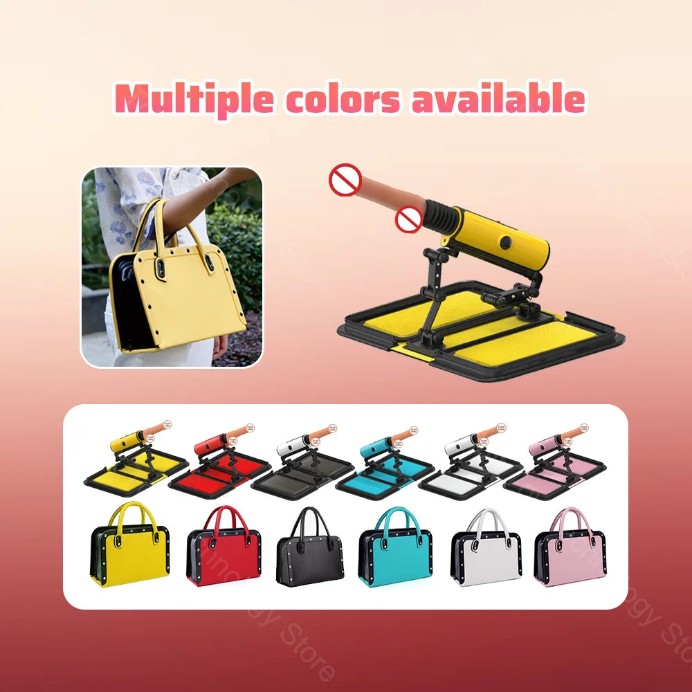 Portable Sex Machine for Women Multi-Speed and Multi-Angle, Automatic Love Machine, Female G-Spot Thrusting Dildo, Adult Sex Toy