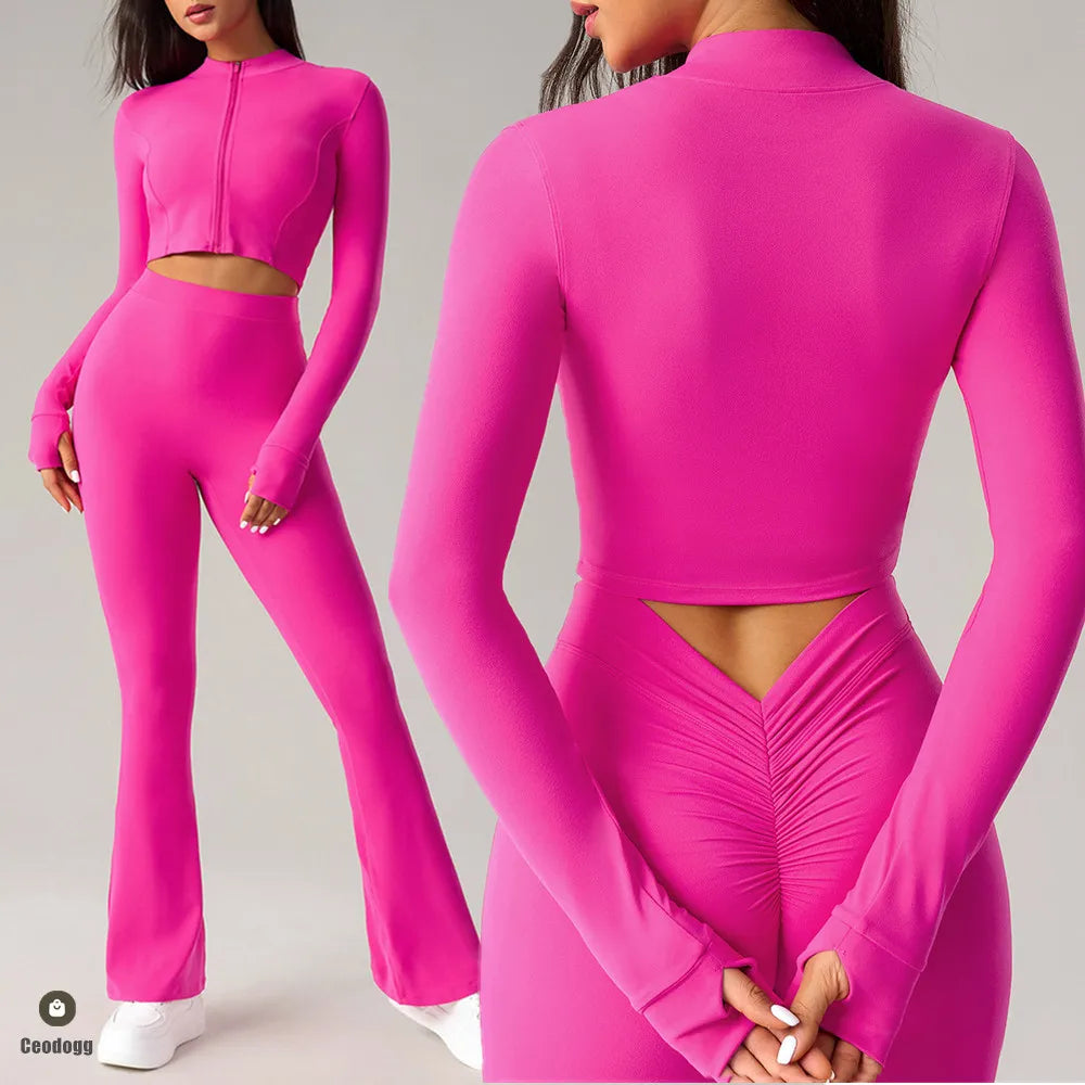 Brilliance Activewear Cross Twist Sport Bra & Legging Set