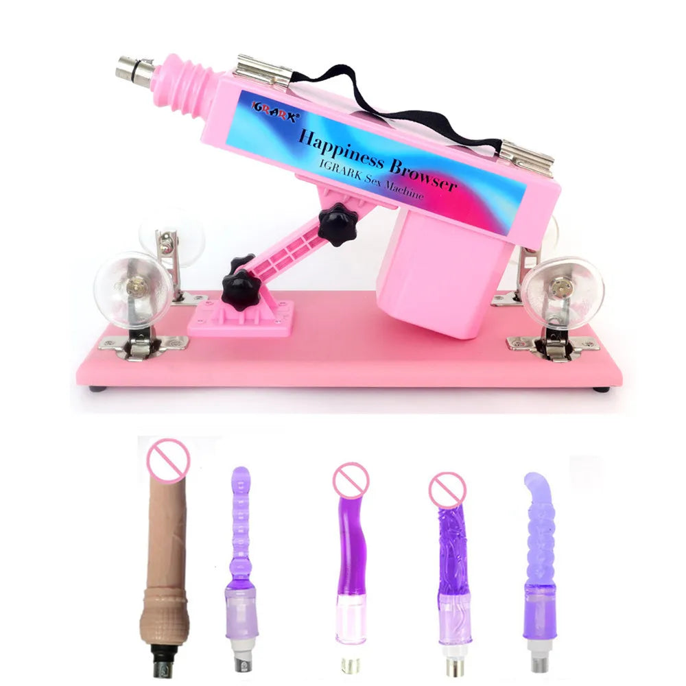 Automatic Electric Sex Machine Vagina Massage Multi-Speed Controller Vibrators Adult Big Dildos Sex Toys for Women Men Couples